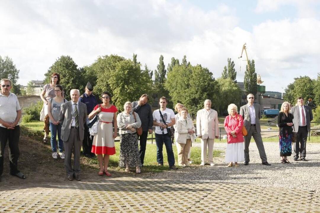Klaipėdos jubiliejui – iškilminga vėliavos pakėlimo ceremonija