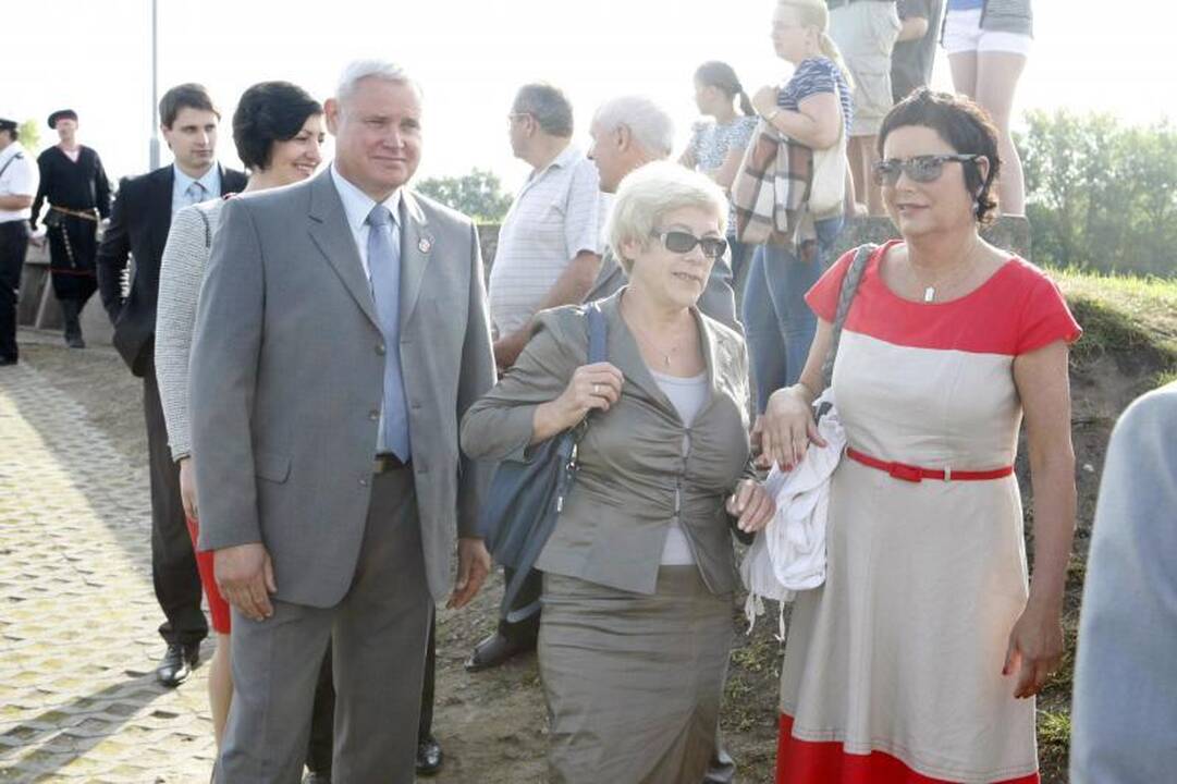Klaipėdos jubiliejui – iškilminga vėliavos pakėlimo ceremonija