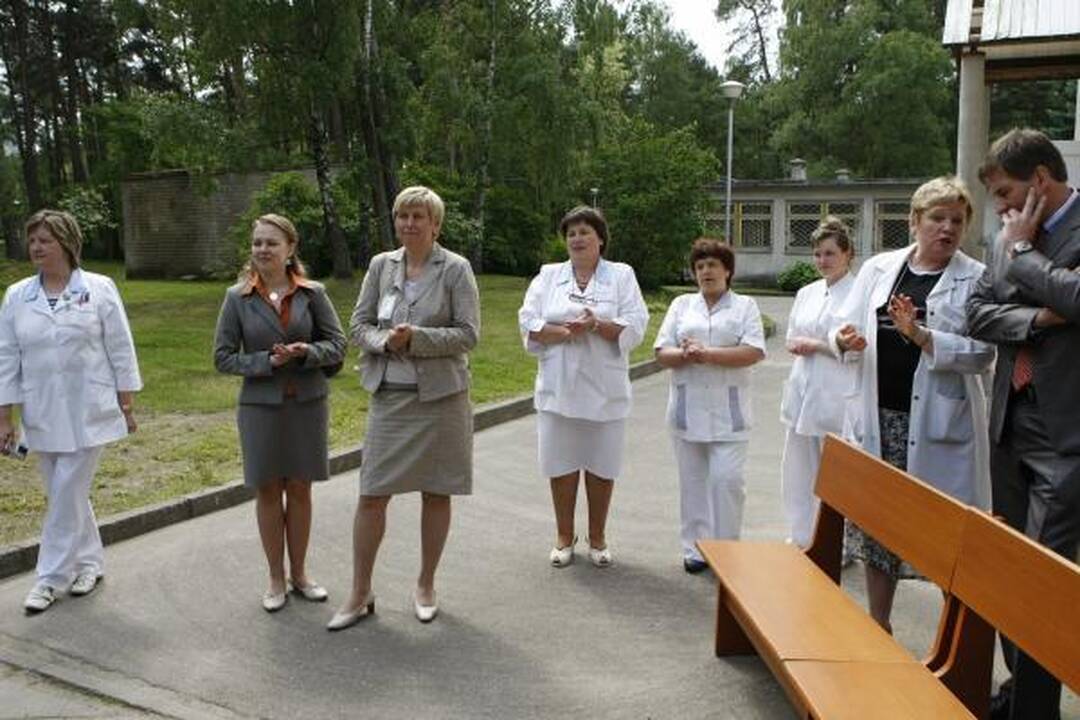 Tuberkulioze sergantiems vaikams surengta šventė 