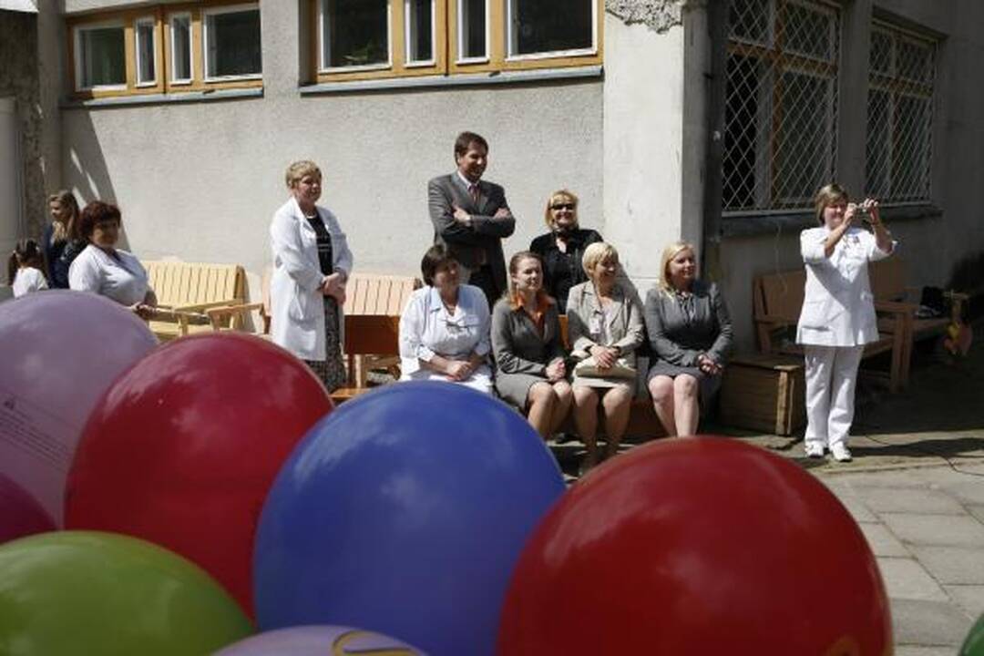 Tuberkulioze sergantiems vaikams surengta šventė 