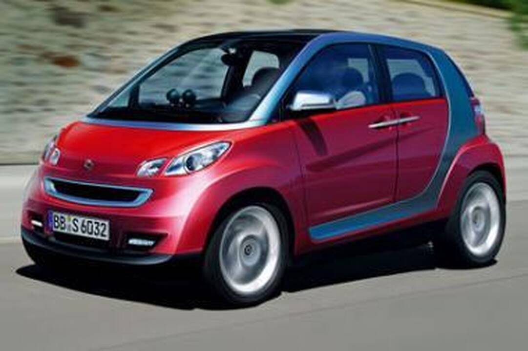 Pristatytas keturvietis „Smart“