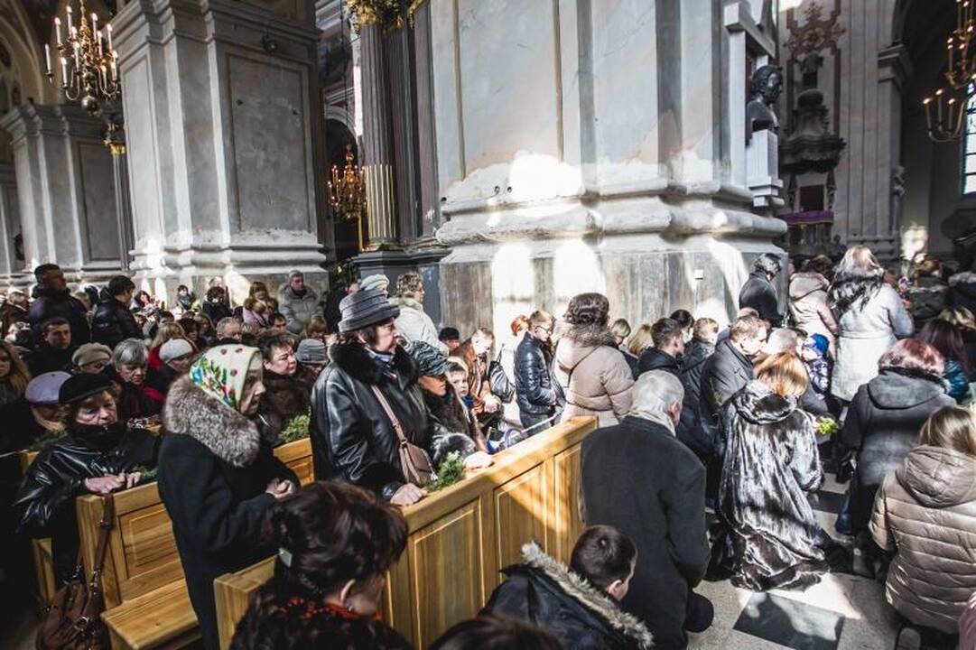 Verbomis puoštas Kristaus Kančios sekmadienis