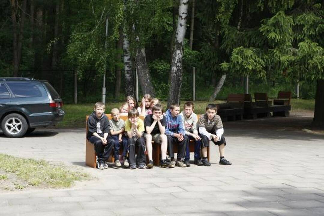 Tuberkulioze sergantiems vaikams surengta šventė 