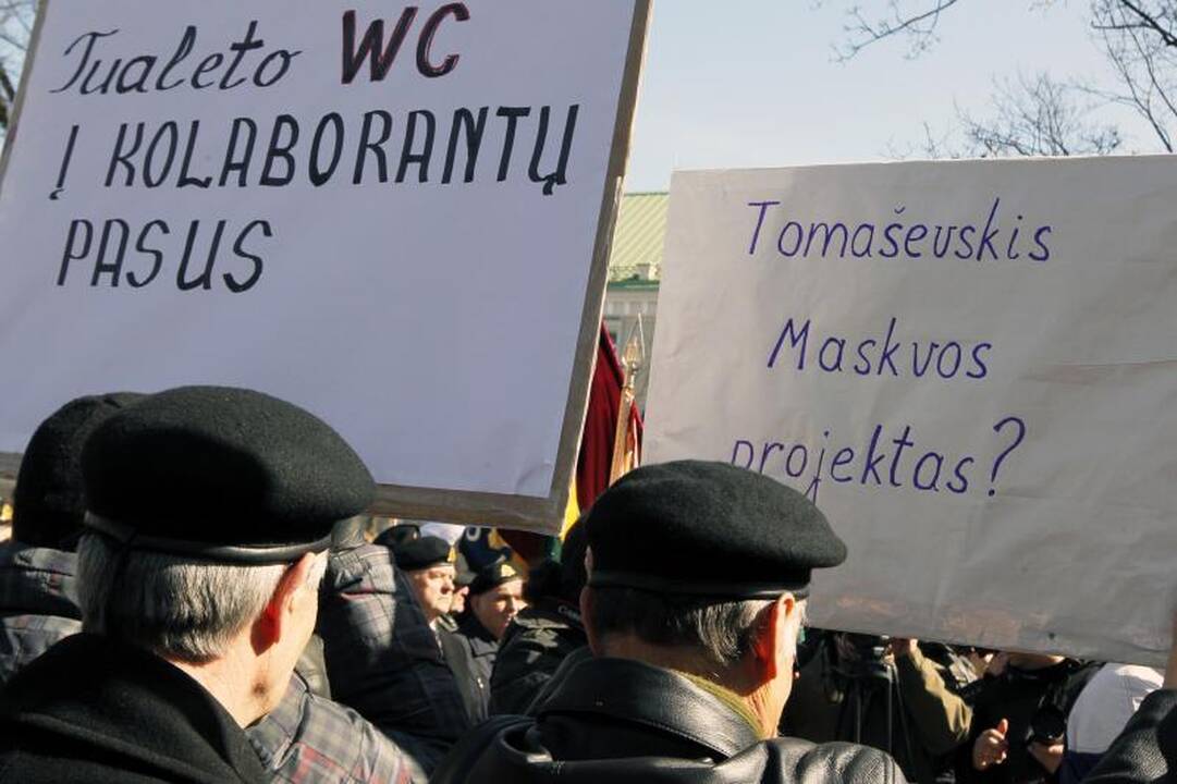 Patriotiniame mitinge - skirtingos pilietinės nuotaikos
