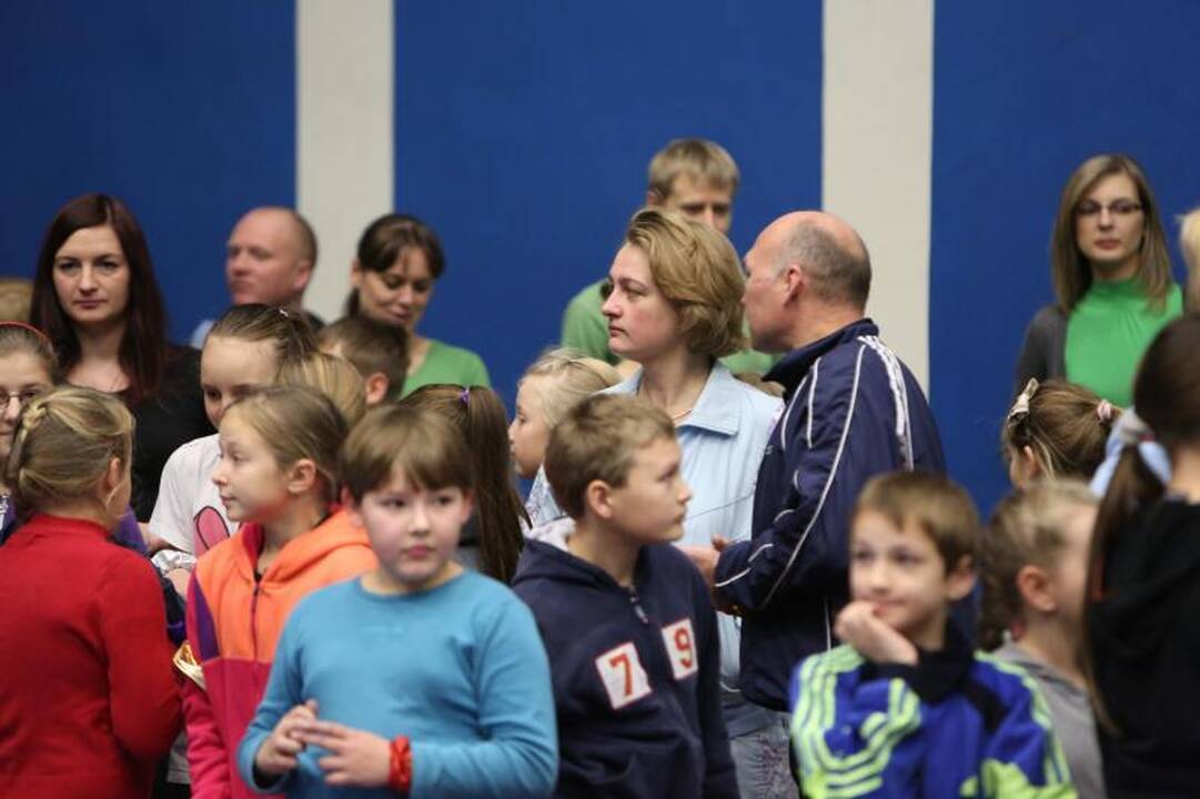 Šeimų šventėje – estefetės kartu su tėčiu ir mama