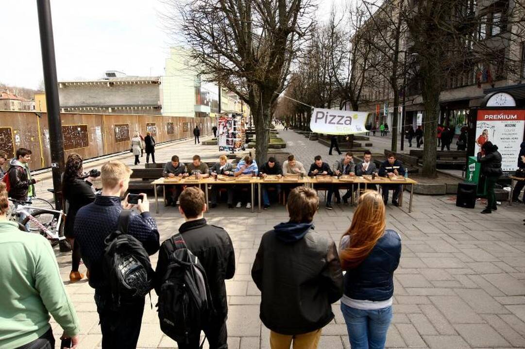 Ėdrūnų varžybas laimėjęs studentas: jaučiuosi vos užkandęs