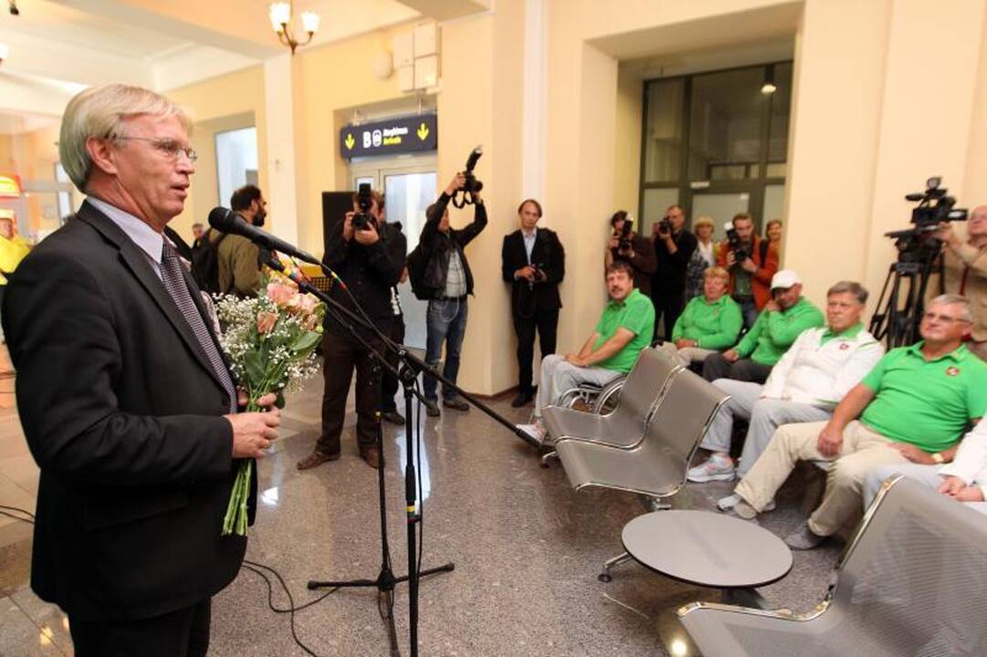 Į Lietuvą sugrįžo   šalies parolimpinė rinktinė