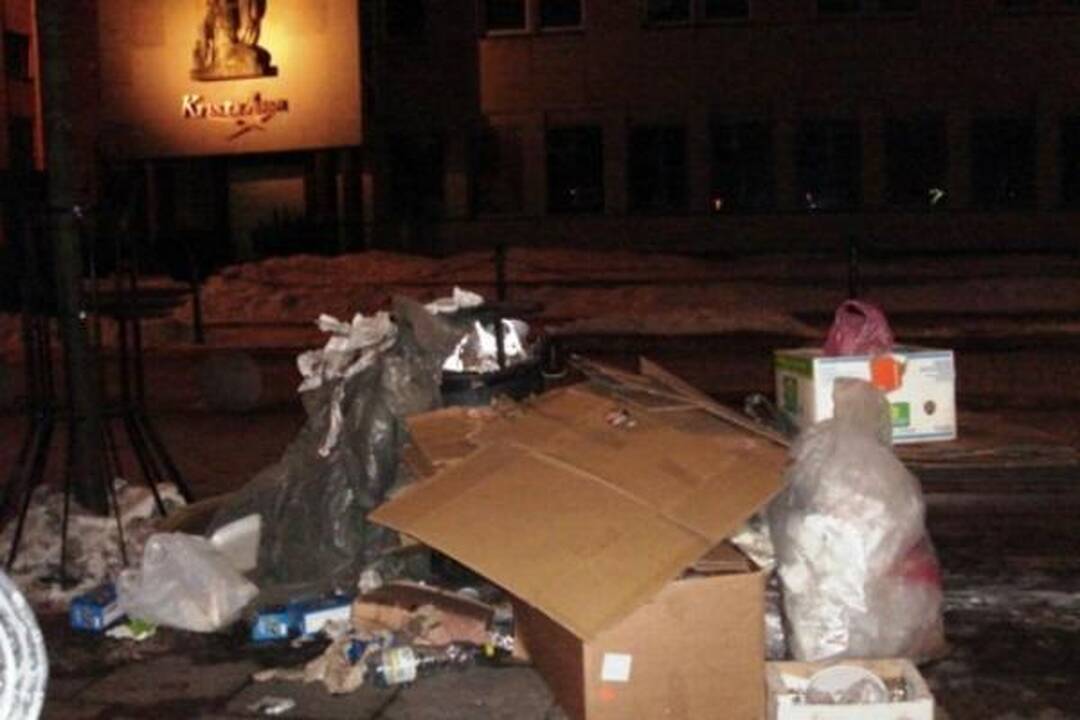 Kaziukas prišiukšlino 34 tonas. Gal kitąmet rūšiuosime?