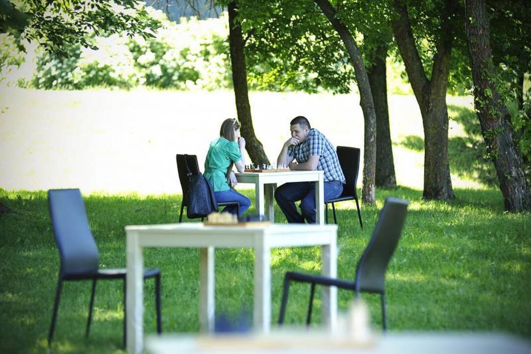 Pramogos Santakos parke jaunimo nesužavėjo