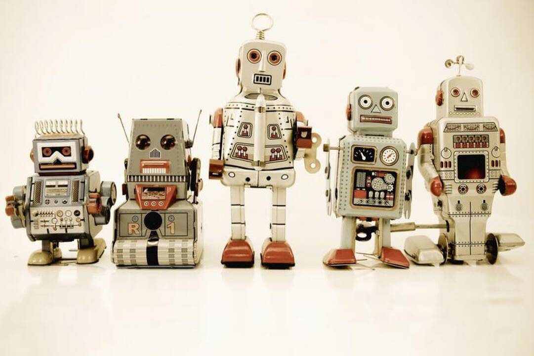 Kauno technologijos universitete susirungs robotai
