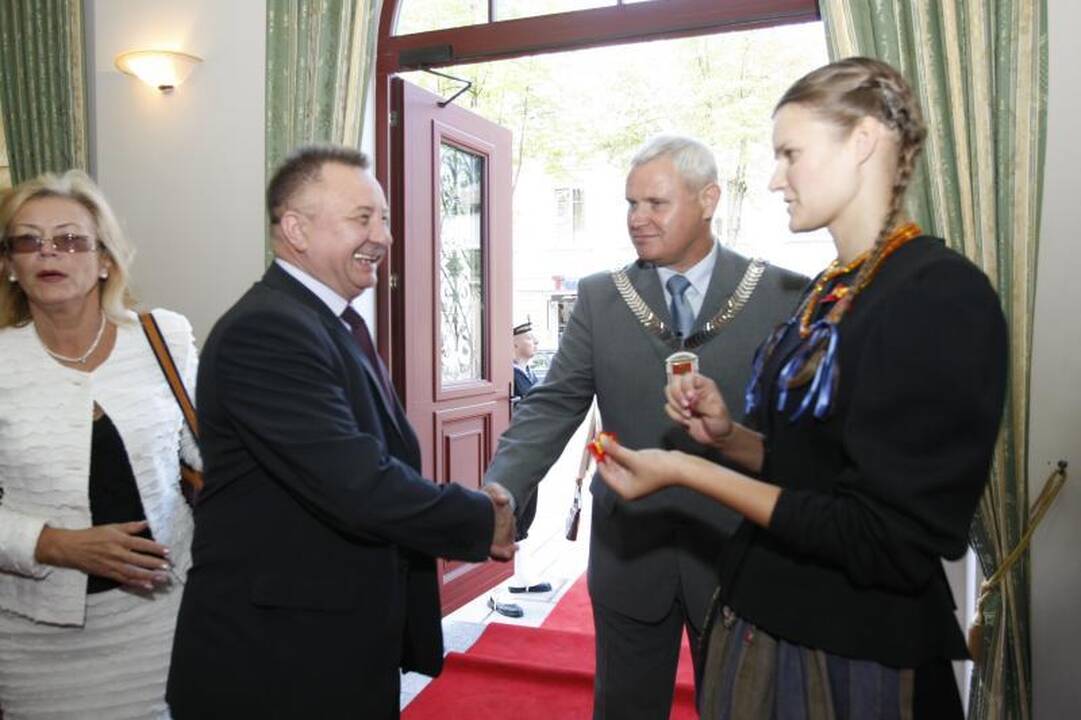 Klaipėdai – Prezidentės ir kitų garbių svečių sveikinimai