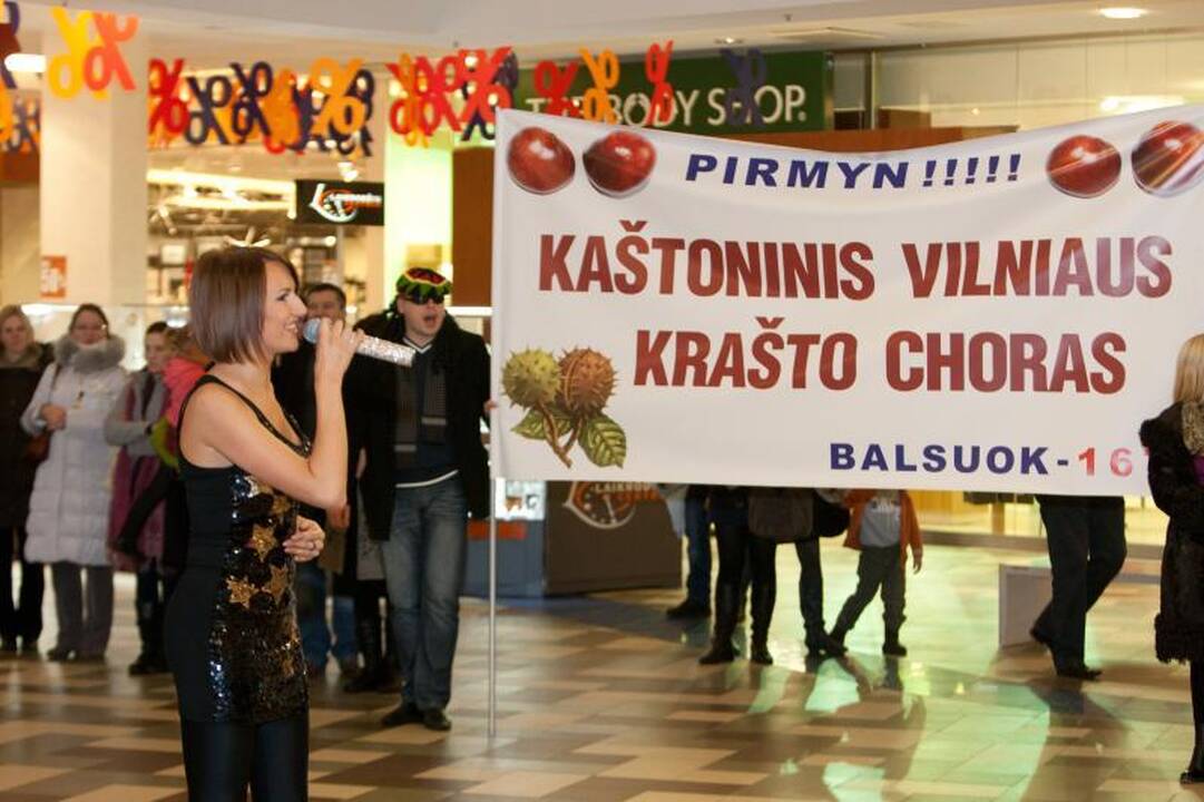 Kaštoninis Vilniaus krašto choras nusiteikęs laimėti