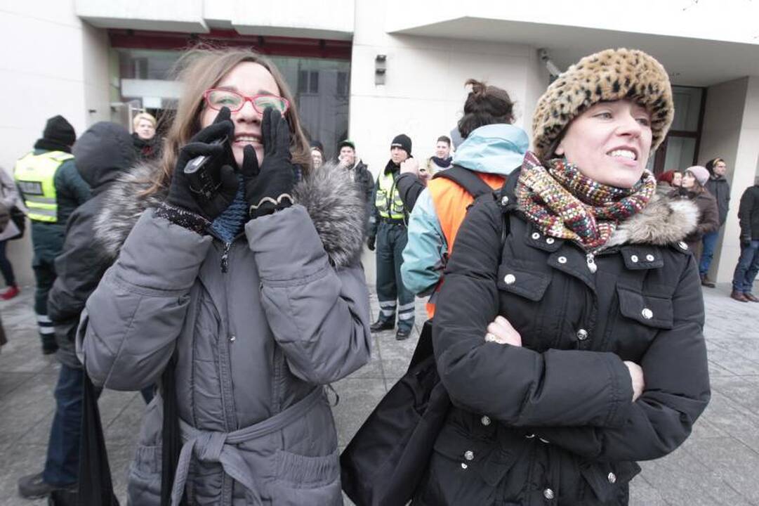 Uždraustoje eisenoje Vilniuje - tūkstančiai nacionalistų