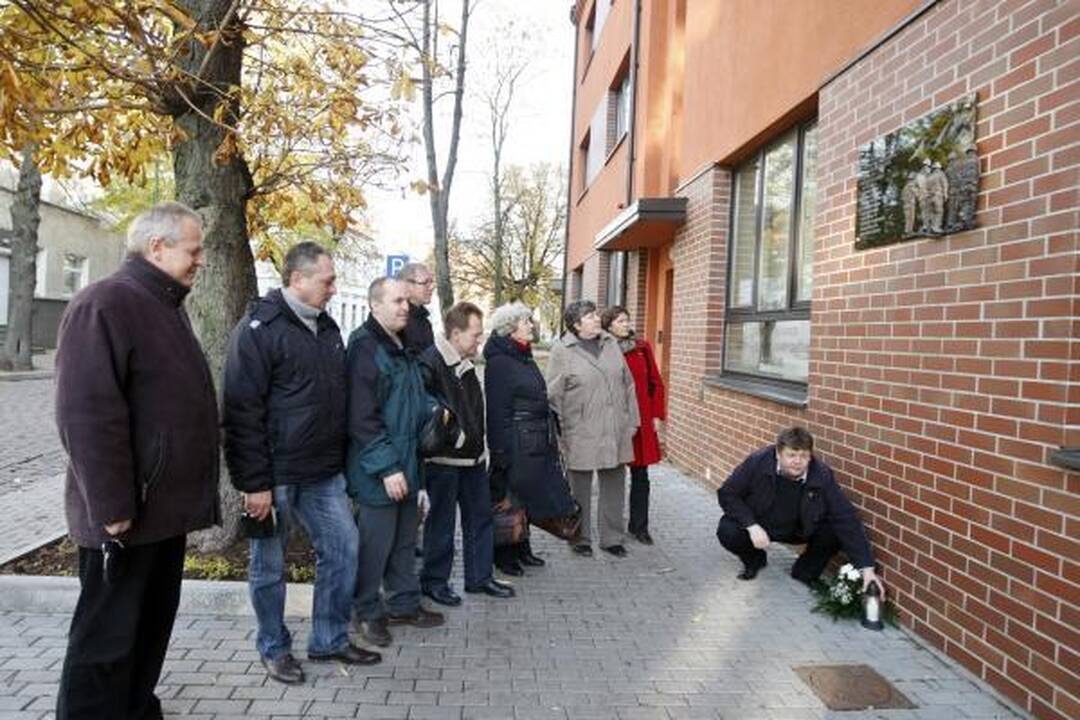 Afganistano karo veteranai pagerbė likimo brolius