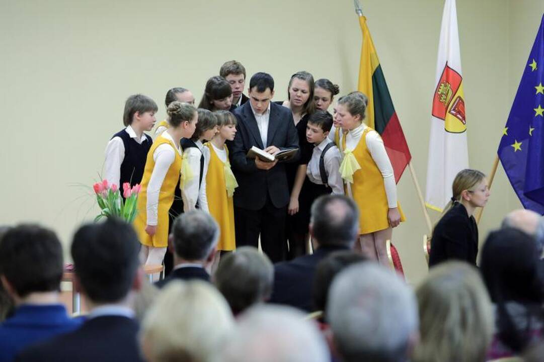 Vasario 16-osios minėjime KU - dėmesys signatarui S. Narutavičiui