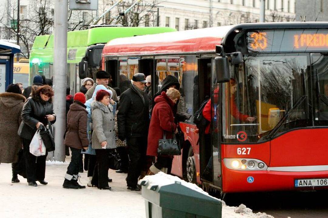Kaune pradedama įgyvendinti viešojo transporto reforma