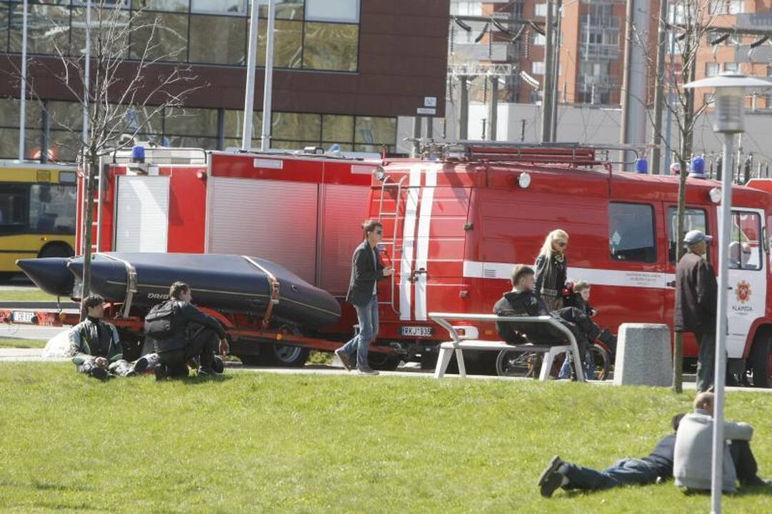 Klaipėdos merą gelbėjo ir ugniagesiai, ir medikai