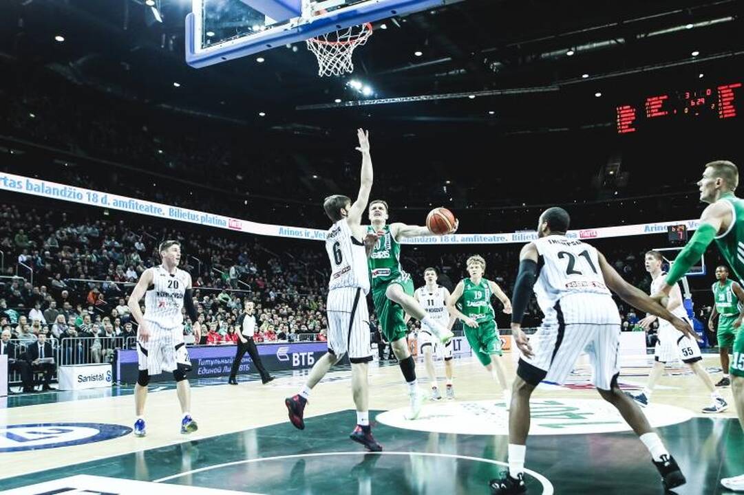 VTB lygos reguliarųjį sezoną „Žalgiris“ vainikavo pergale (komentarai)