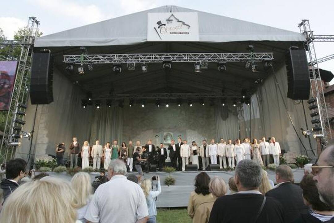 Operetės festivalyje aktyviai dalyvavo publika