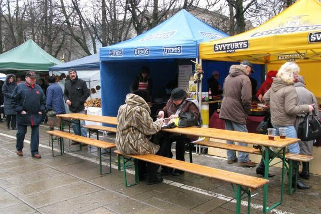 Kazimiero mugėje - šašlykai, karštas alus ir gera nuotaika (atnaujinta)