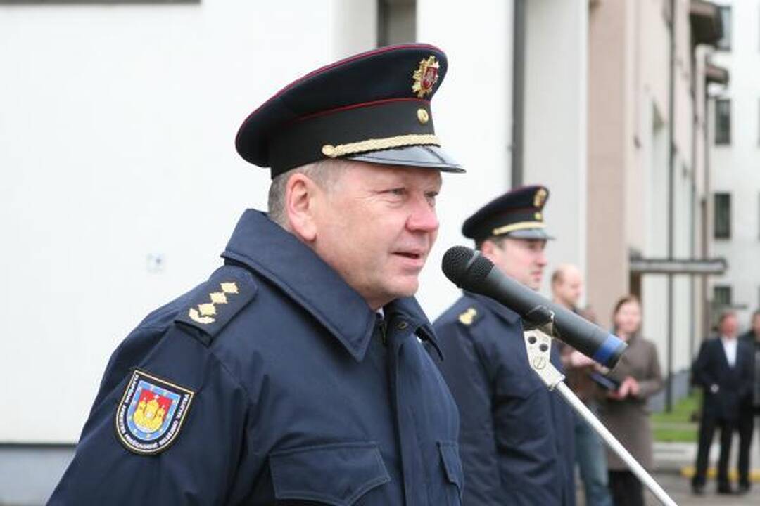 Šv. Florijono dieną Klaipėdos ugniagesiai šventė kukliai
