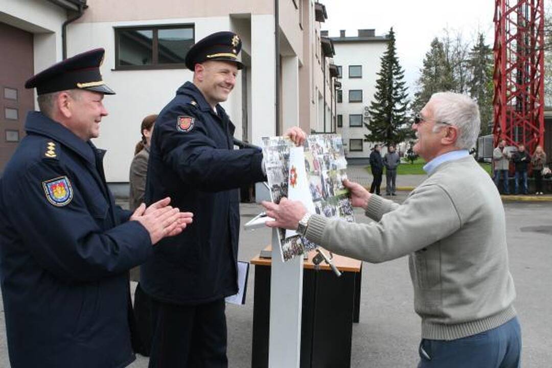 Šv. Florijono dieną Klaipėdos ugniagesiai šventė kukliai