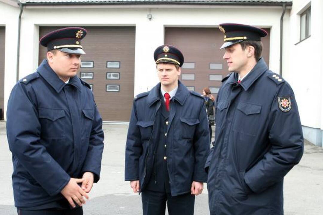 Šv. Florijono dieną Klaipėdos ugniagesiai šventė kukliai