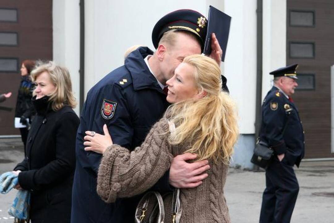 Šv. Florijono dieną Klaipėdos ugniagesiai šventė kukliai
