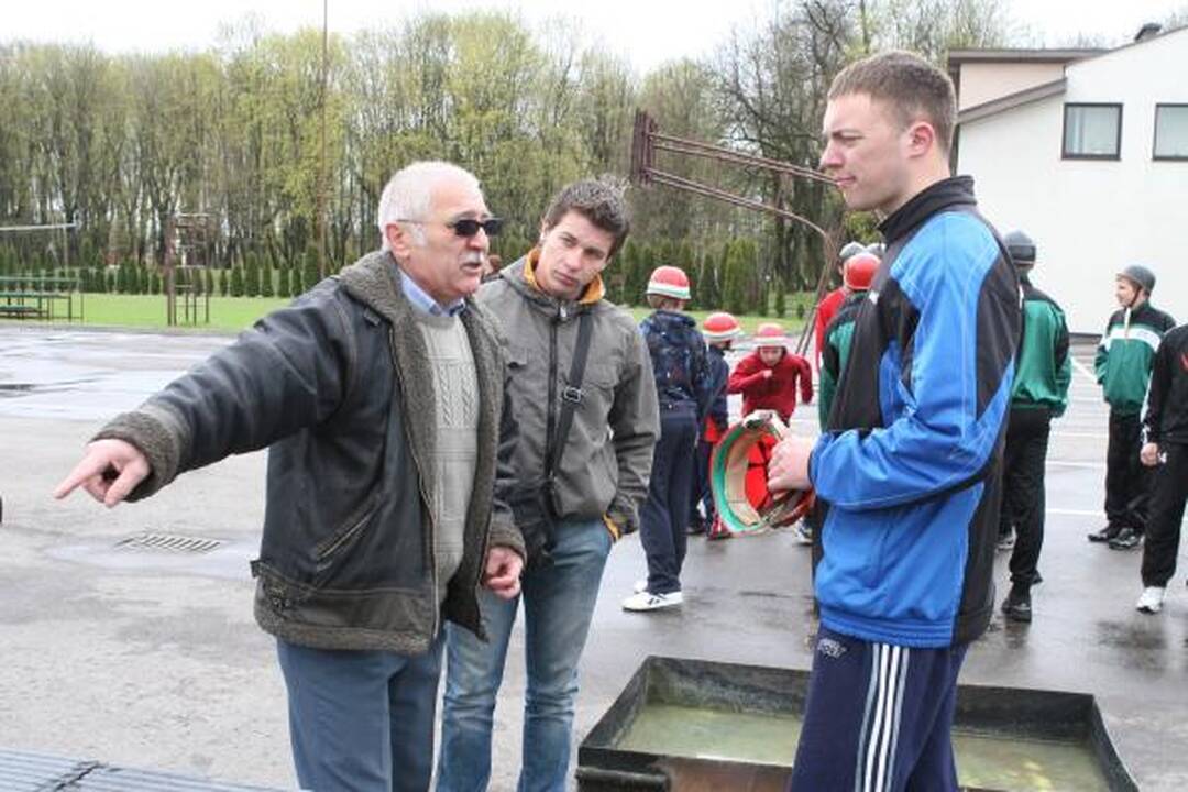 Šv. Florijono dieną Klaipėdos ugniagesiai šventė kukliai
