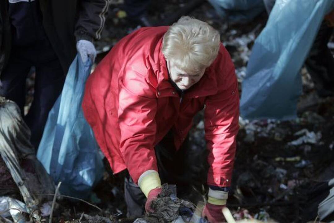 Lietuvos šiukšlynus kuopė ir D.Grybauskaitė