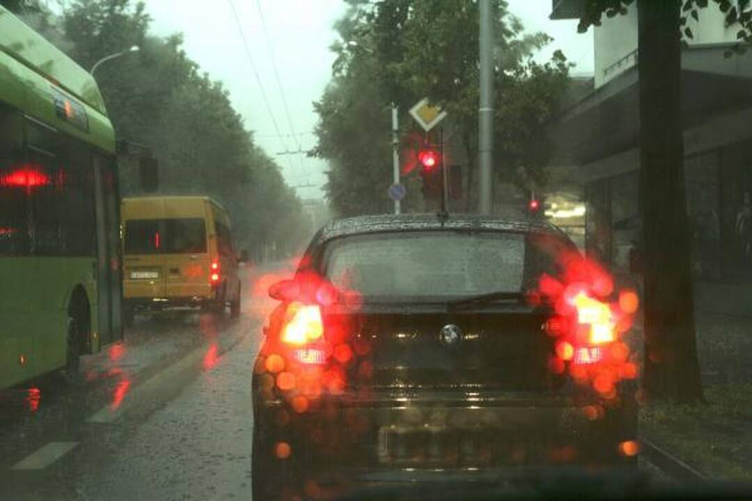 Karštas oras ir staigios liūtys Lietuvoje dažnėja