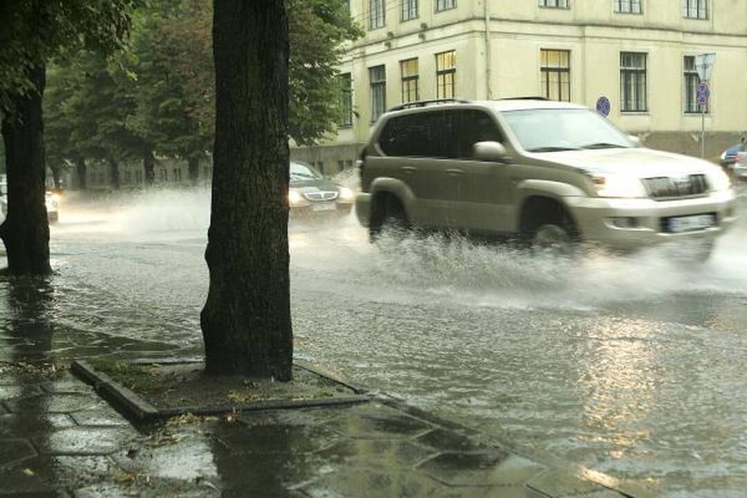 Karštas oras ir staigios liūtys Lietuvoje dažnėja