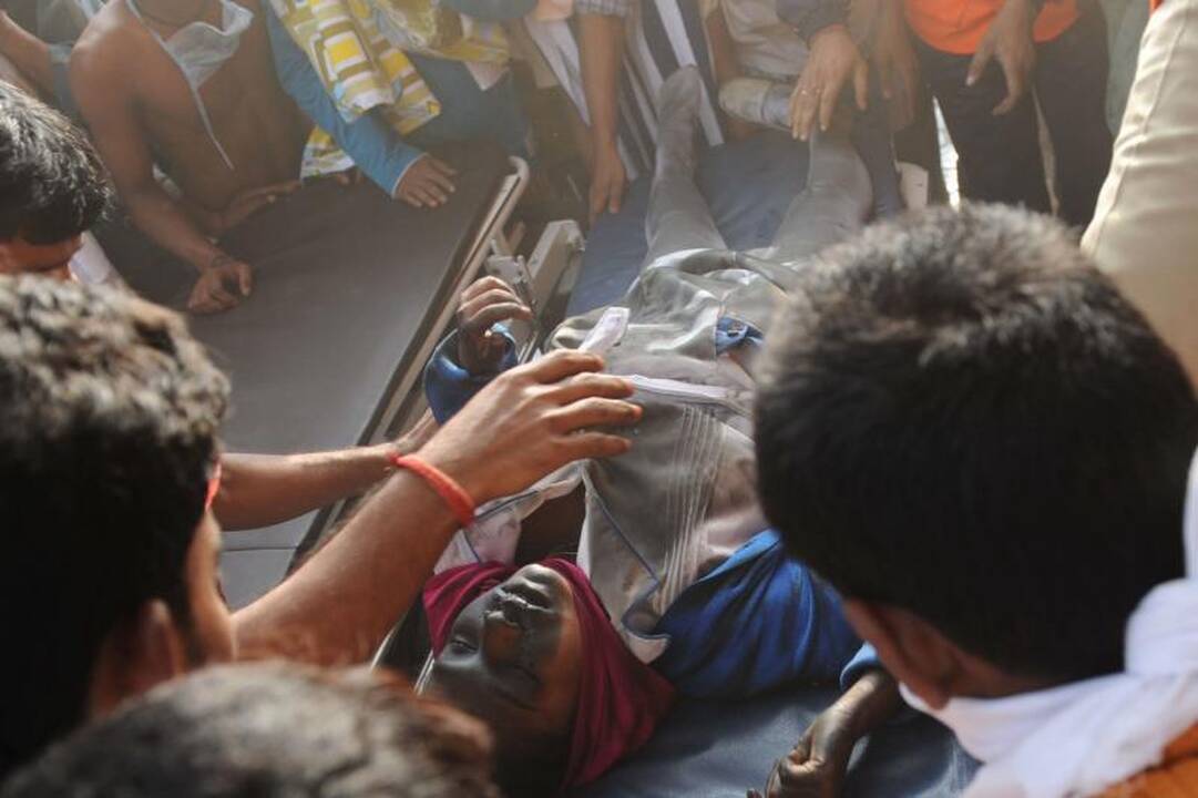 Indijoje per gaisrą Kolkatos ligoninėje žuvo 61 žmogus