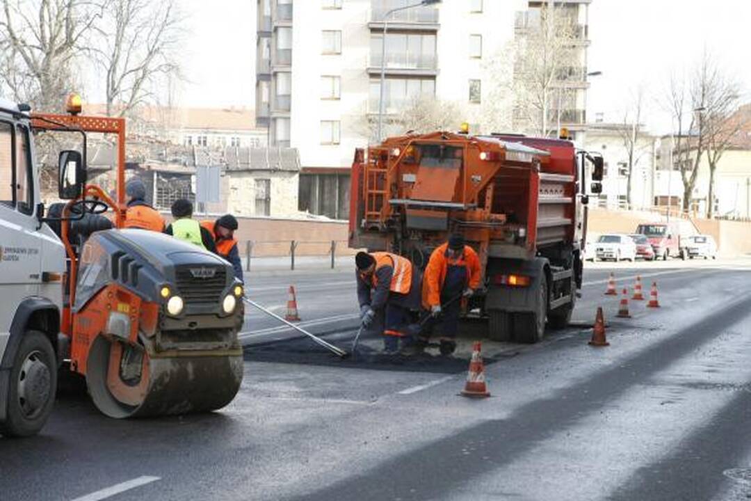 Smeltės kvartale bus atnaujintos gatvių dangos 