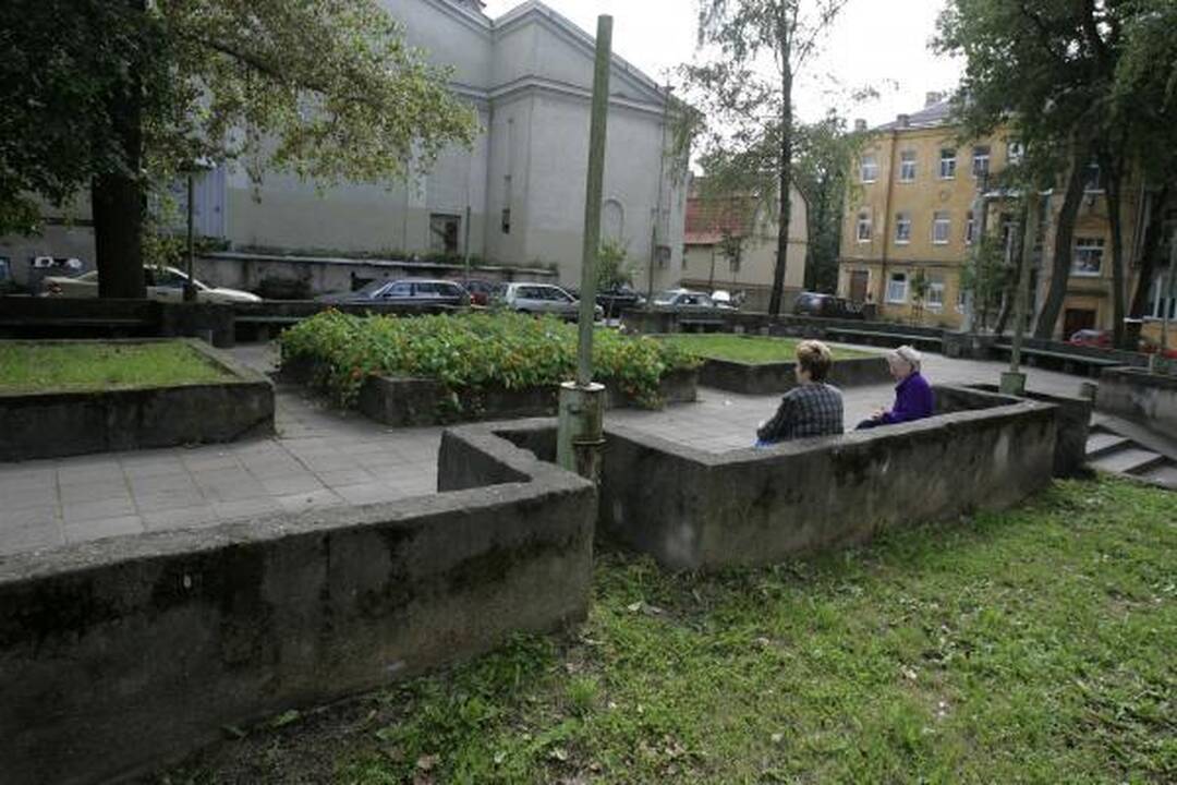 J.Ivanauskaitės skveras laukia katino