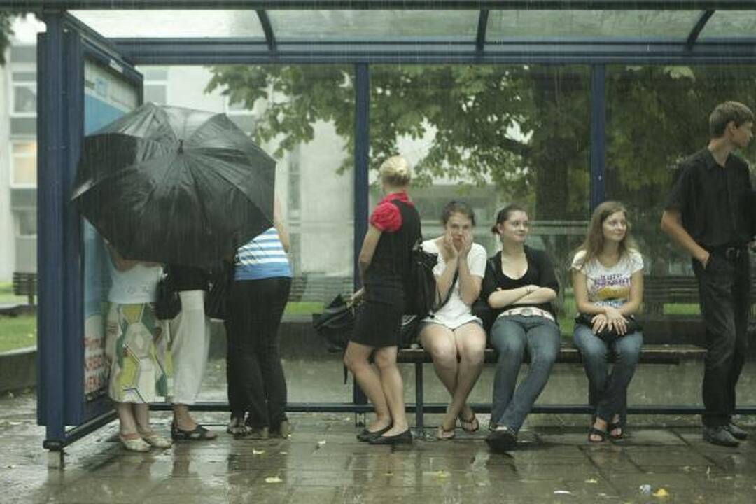 Karštas oras ir staigios liūtys Lietuvoje dažnėja