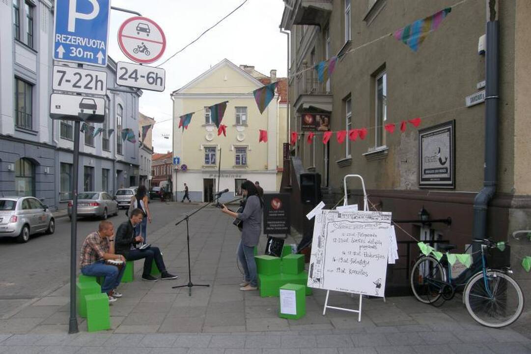 Pirmą kartą Vilniuje surengta Savičiaus gatvės šventė 