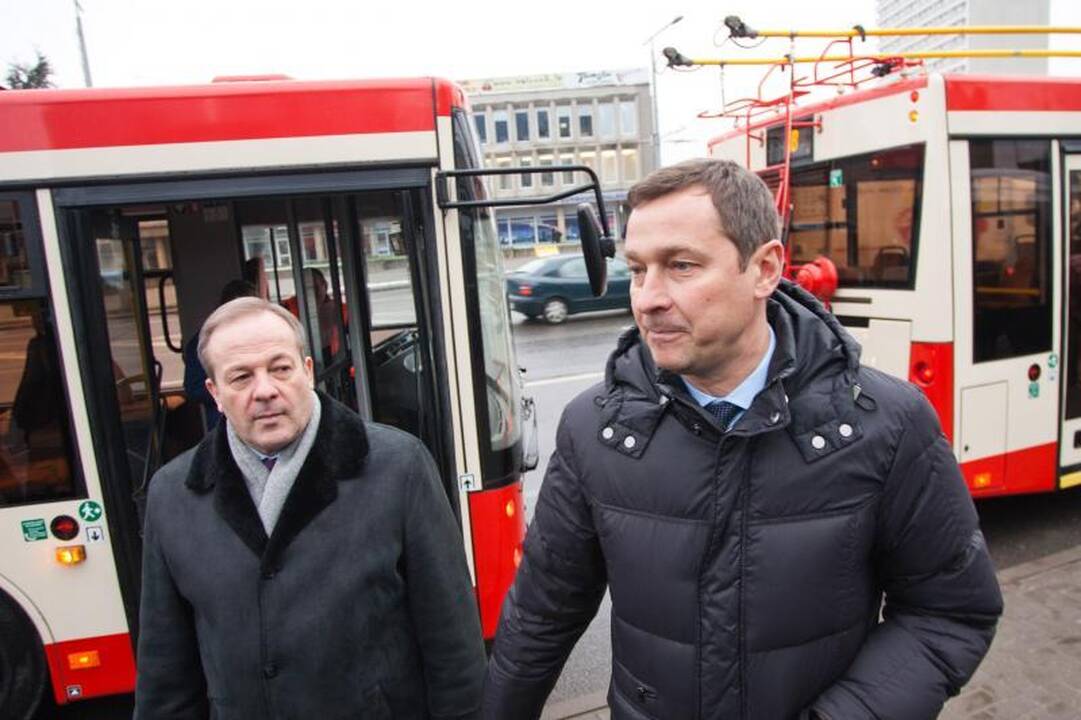 Į gatves išrieda lietuviški troleibusai 