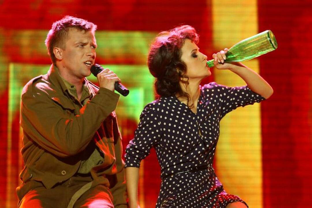 Už „Žvaigždžių duetų“ finalo borto liko A.Pilvelytė ir R.Bubnelis