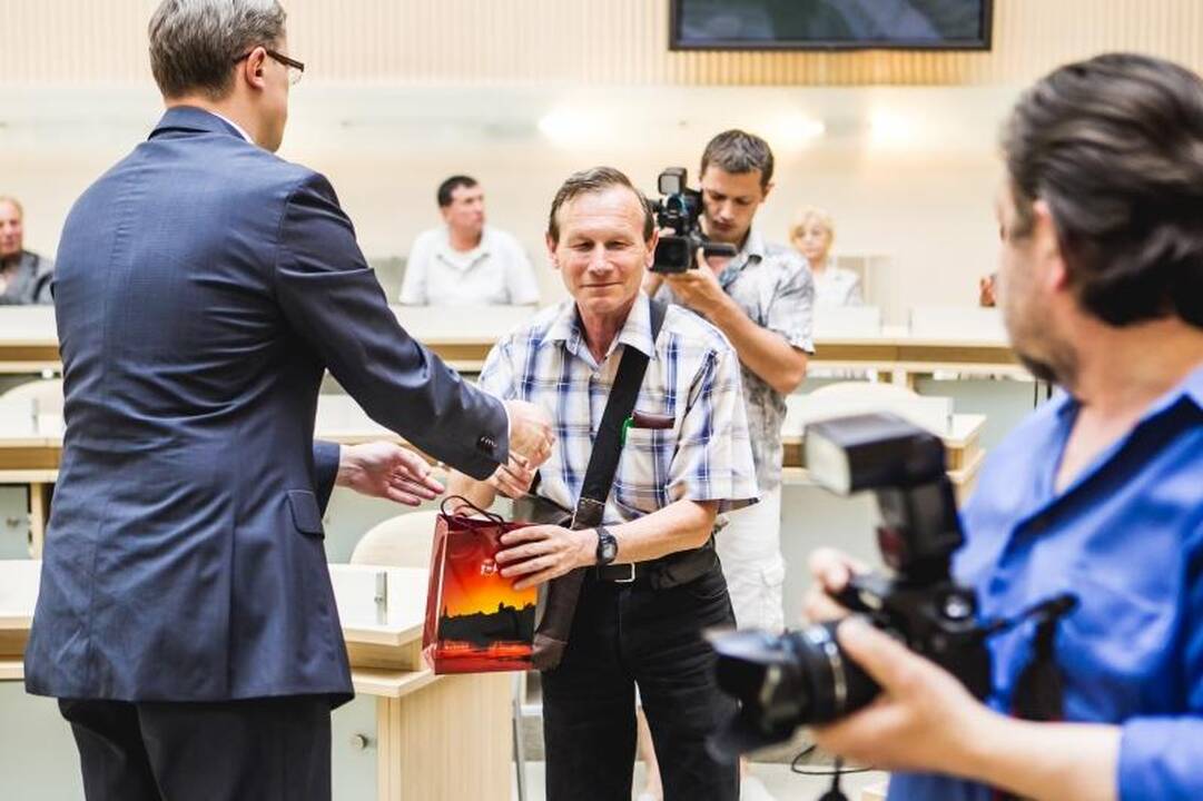 Dovana aktyviausiems kauniečiams – miesto vėliavos