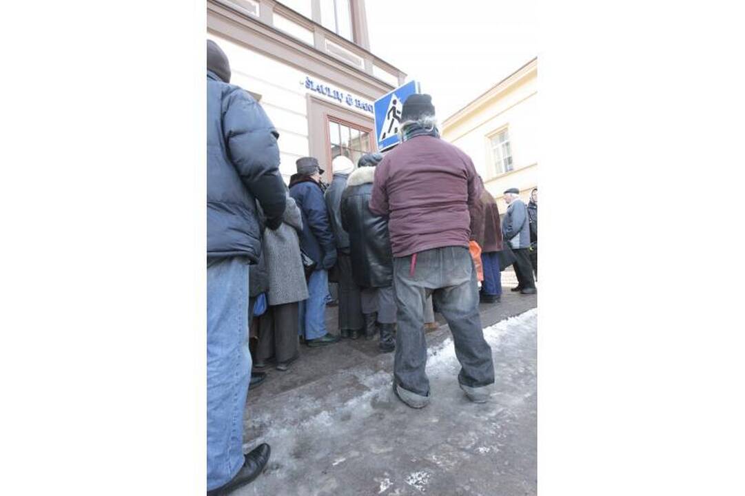 Vilniuje prie buvusio ŪB apgulties nesulaukta