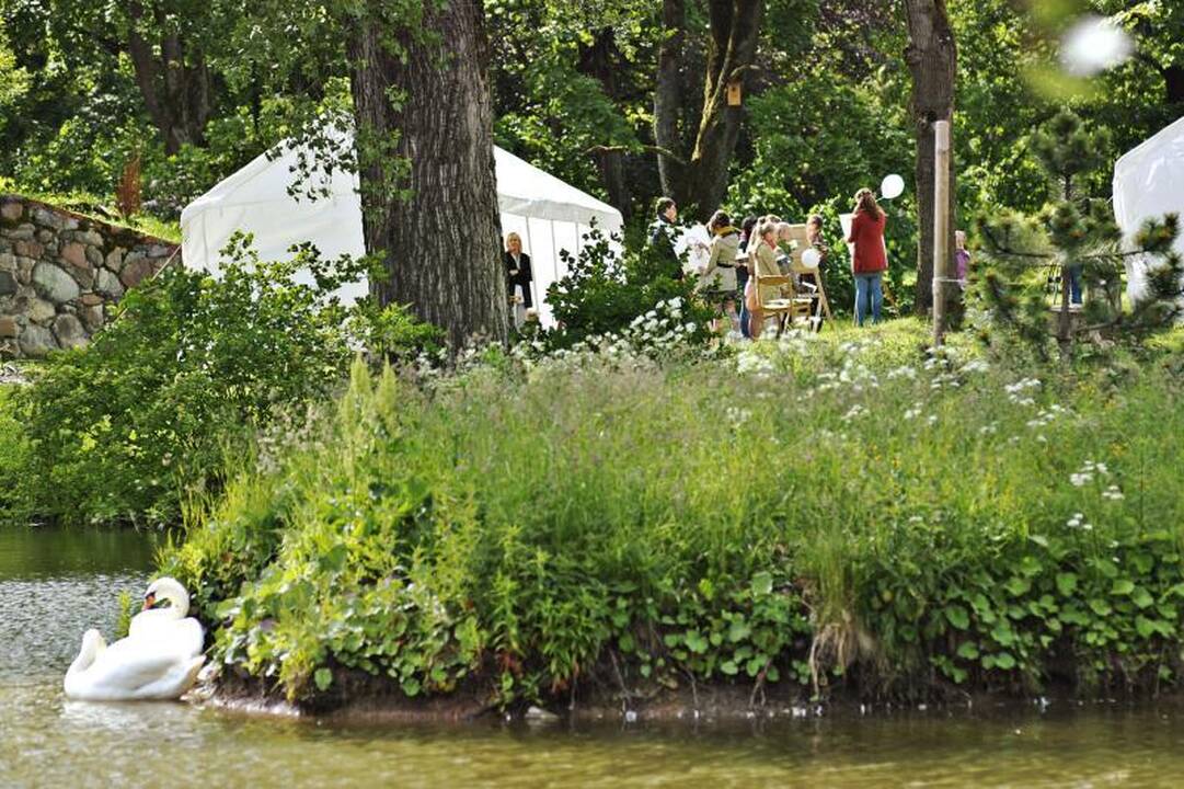 Jaunos autorės knygą pristatė romantiškoje aplinkoje 