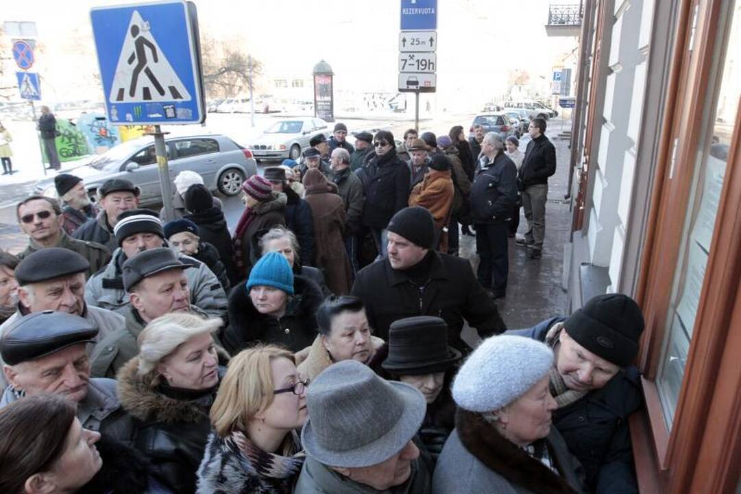 Vilniuje prie buvusio ŪB apgulties nesulaukta