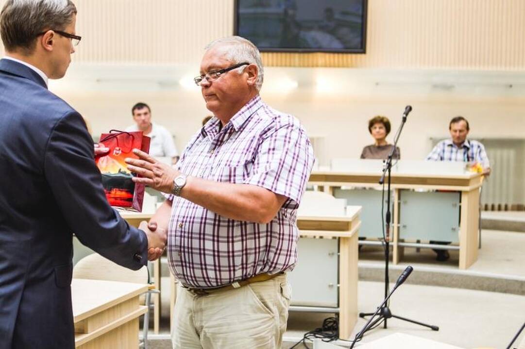 Dovana aktyviausiems kauniečiams – miesto vėliavos