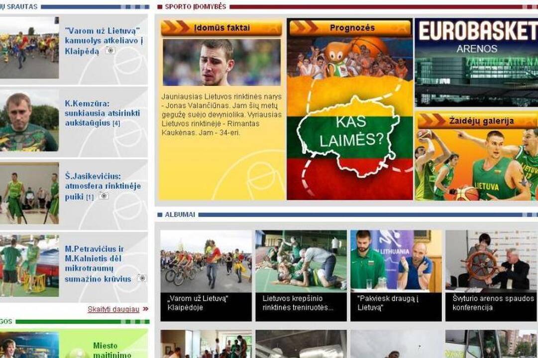 Startavo speciali rubrika krepšinio gerbėjams
