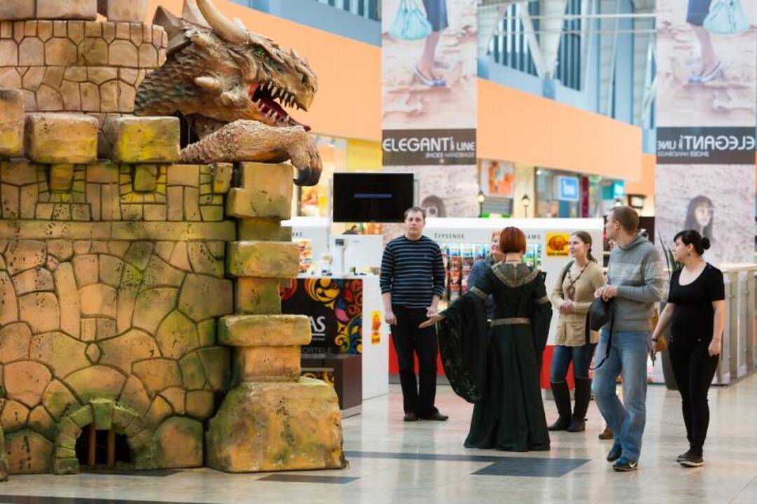Drakonų parodoje Vilniuje – 500 kilogramų sveriantys drakonai