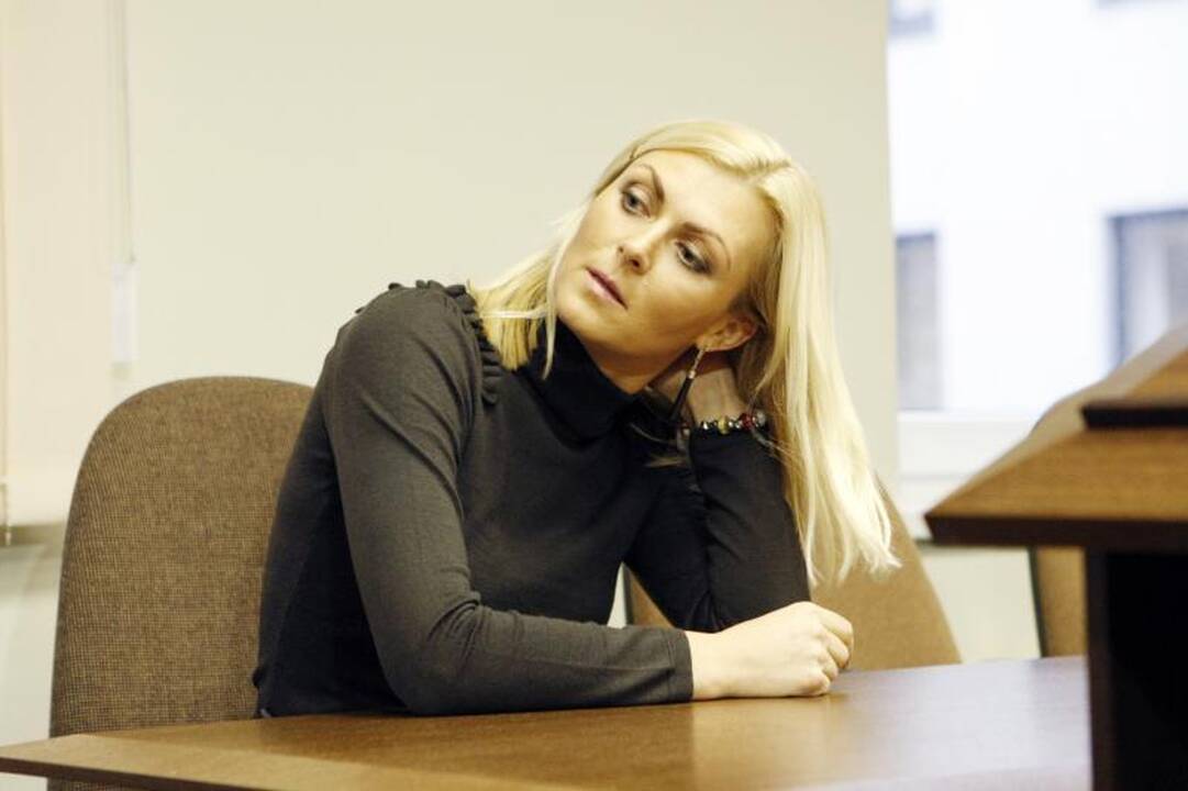 Neblaivi E.Jackaitė padarė avariją ir pabėgo iš įvykio vietos