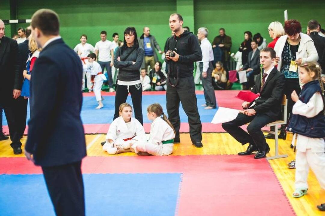 „Tigro kelią“ karatistai išbandė Kaune  