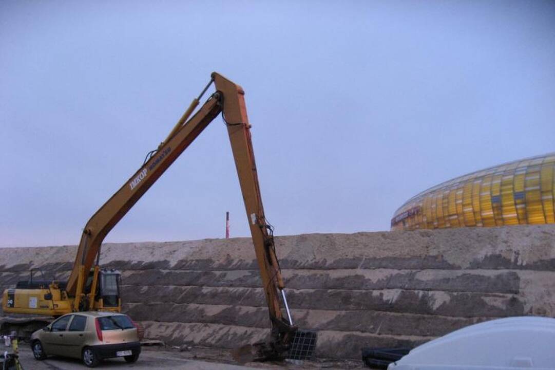 „Euro 2012” – stadionas laivų statybvietėje (specialiai iš Lenkijos)