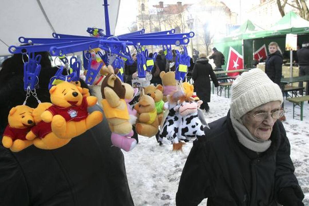 Kaunietiškame Kaziuke daugiau čiupinėjo, nei pirko